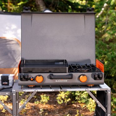 12x14 Camping Griddle and Side Burner