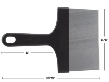 BLACKSTONE 6 SCRAPER W/PLASTIC HANDLE